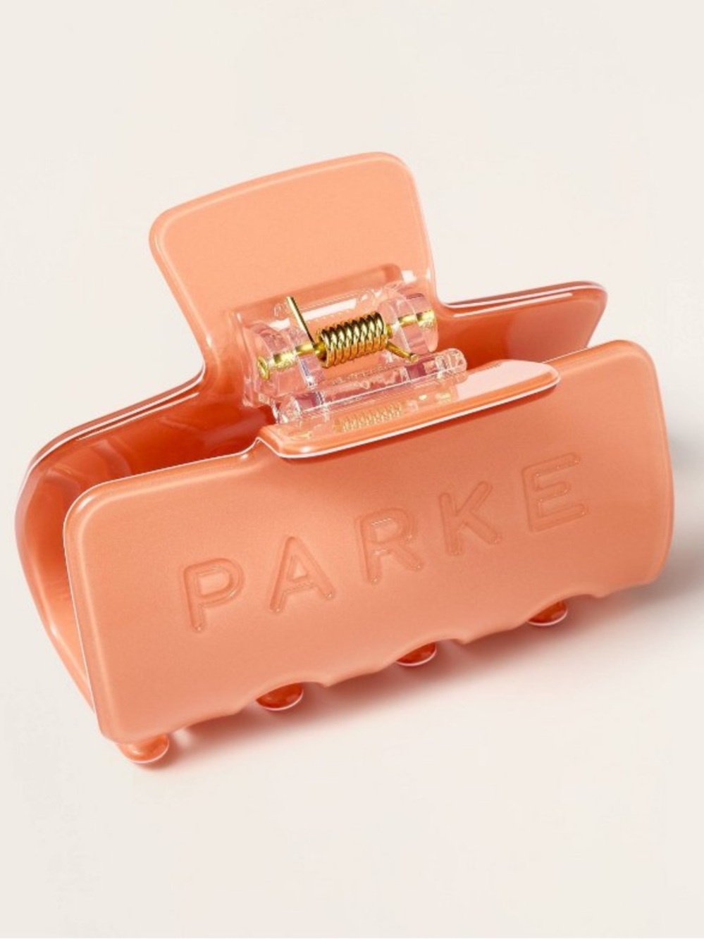 Claw Clip - Parke x Target Peach Orange NEW